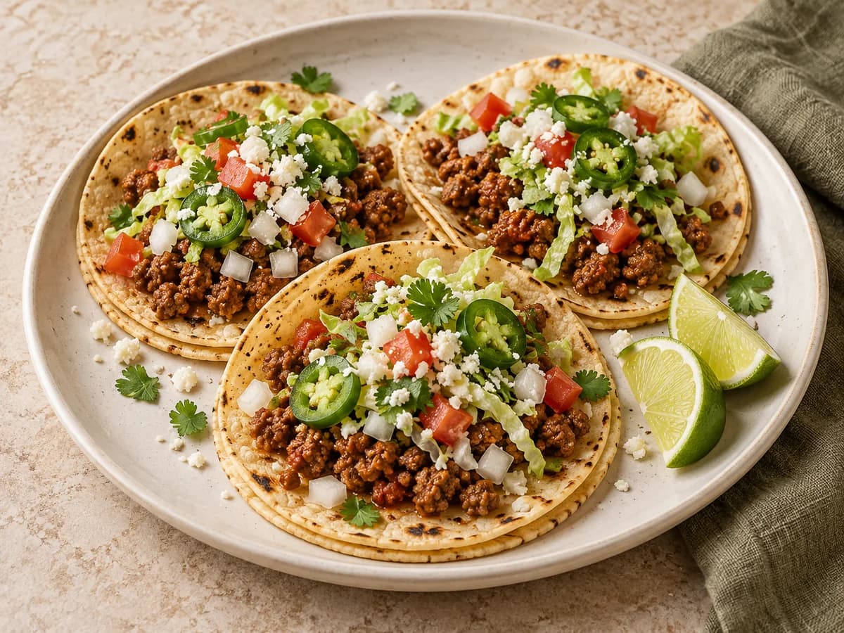 Street Style Beef Tacos